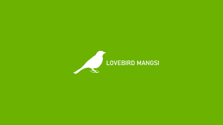 Lovebird Mangsi
